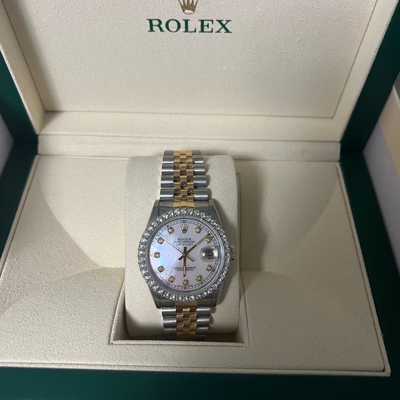 Rolex Jewelry - Original Rolex Yellow Gold and Stainless Steel Jubilee Bracelet